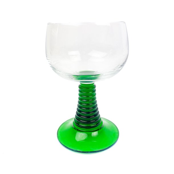 Gr�nt vintage R�mer vinglas