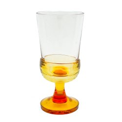 Ravgult vintage vinglas