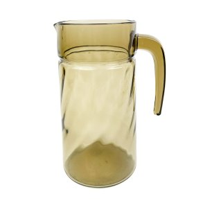 R�gfarvet vintage glaskande