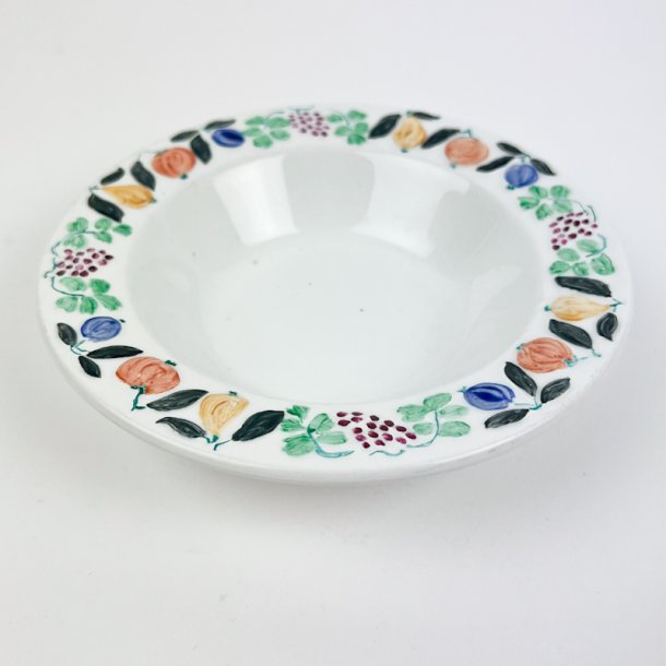 Blomstret vintage ymersk�l porcel�n