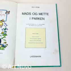 Mads og Mette vintage b�rnebog