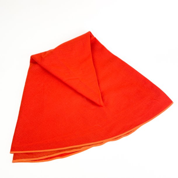 Rund orange retro dug   160 cm
