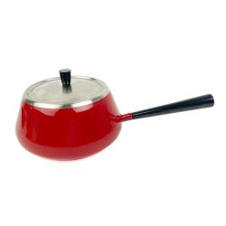 R�d retro emaljegryde