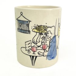 Vintage Staffel Limburg keramikkrus  Dom-Keramik