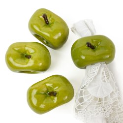 Fire grnne ble-servietringe