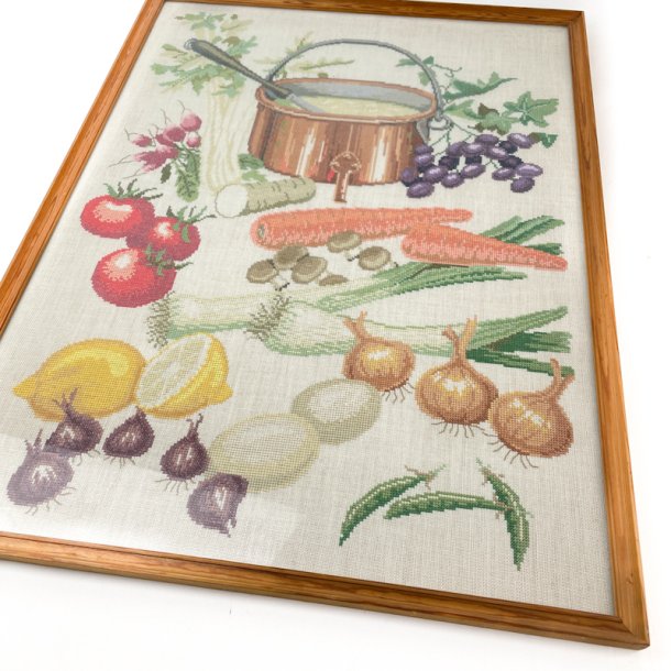 Broderet k�kkenmotiv