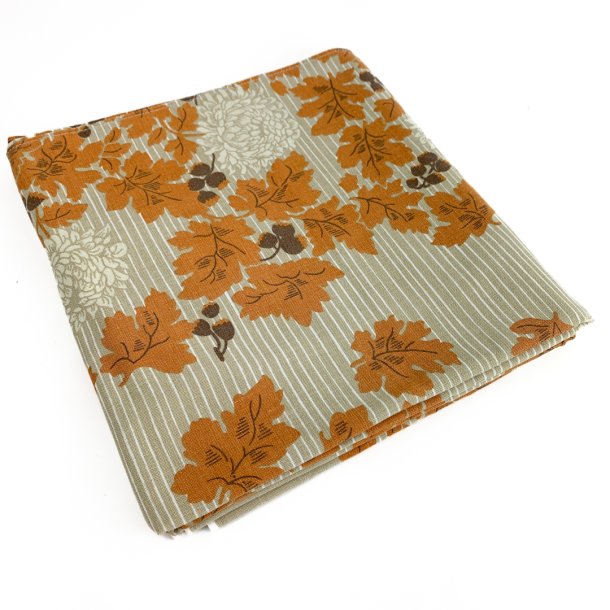 Retro Tischdecke in Herbstfarben  250 cm
