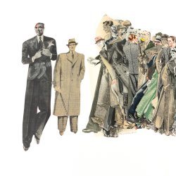 Groe Sammlung Vintage Modeausschnitte