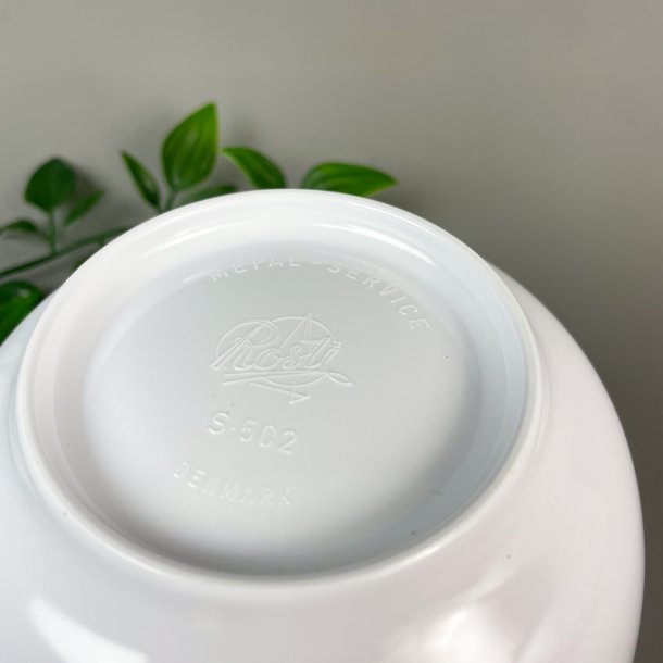 Hvid retro Rosti skl