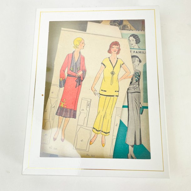 Groe Sammlung Vintage Modeausschnitte