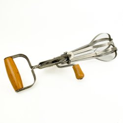 Vintage hjulpisker med trhndtag