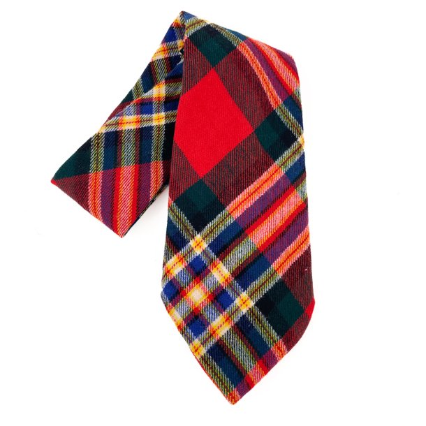 Rdternet vintage slips i ren uld 
