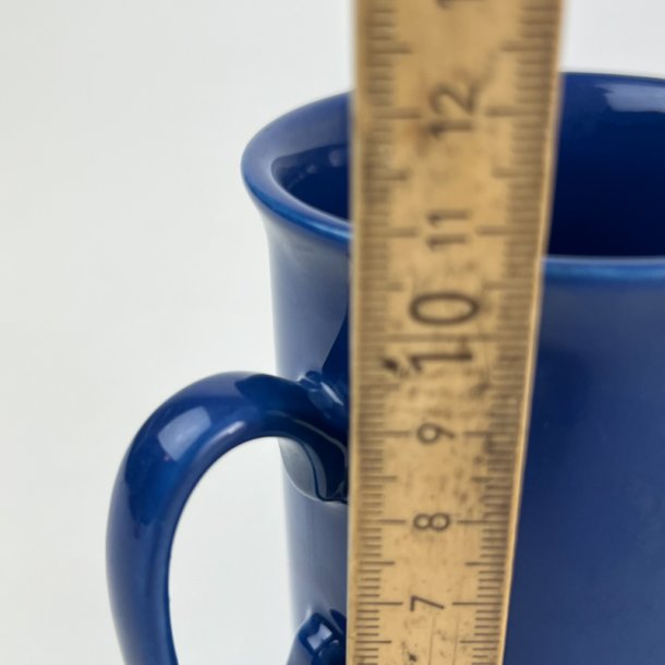 Engelsk bl� retro krus