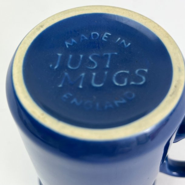 Engelsk bl� retro krus