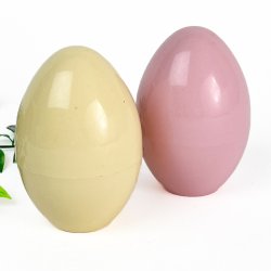 To pastelfarvede retro �ggevarmere