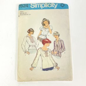 Simplicity Schnittmuster Nr. 7524  Blusen
