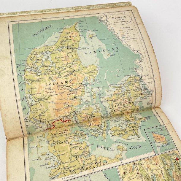 Atlas for folkeskolen, 1911