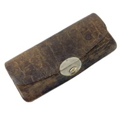 Dekorativ vintage pung i lder