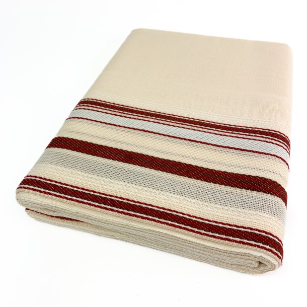 Retro Tischdecke mit Streifen  220 cm