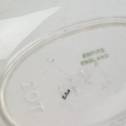 Blomstret vintage Empire fad