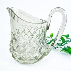 Vintage kande i presset glas