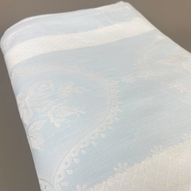 Lyseblt vintage damask sengetj