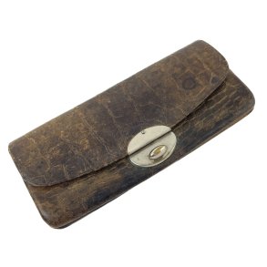 Vintage Portemonnaie aus Kroko-Prgleder