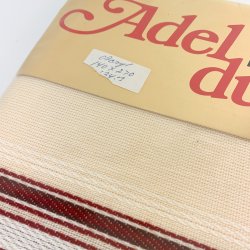 Retro Tischdecke mit Streifen  220 cm