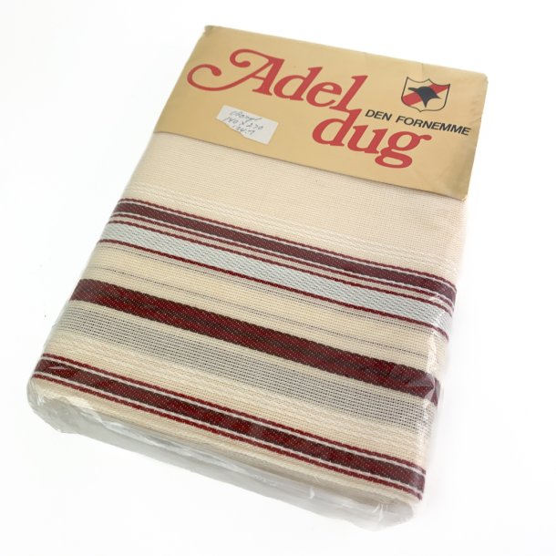 Retro Tischdecke mit Streifen  220 cm