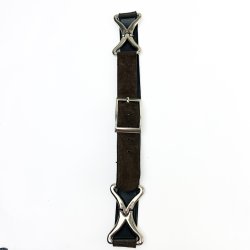 Vintage b�lte med s�lvsp�nder