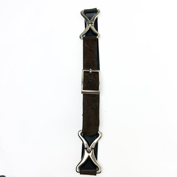 Vintage b�lte med s�lvsp�nder