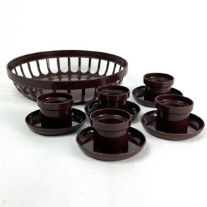  Retro morgenmadss�t brun