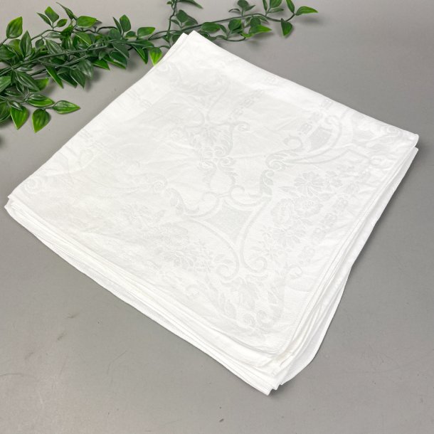 Fire damask mundservietter - 60 x 60 cm