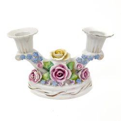 Romantischer Vintage-Kerzenhalter