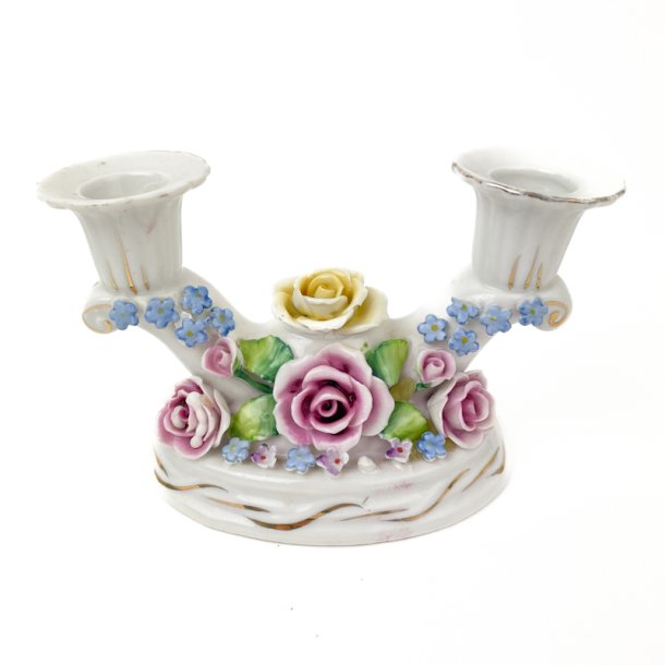 Romantischer Vintage-Kerzenhalter