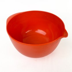 Orange Retro-Margretheschssel Rosti  2 l