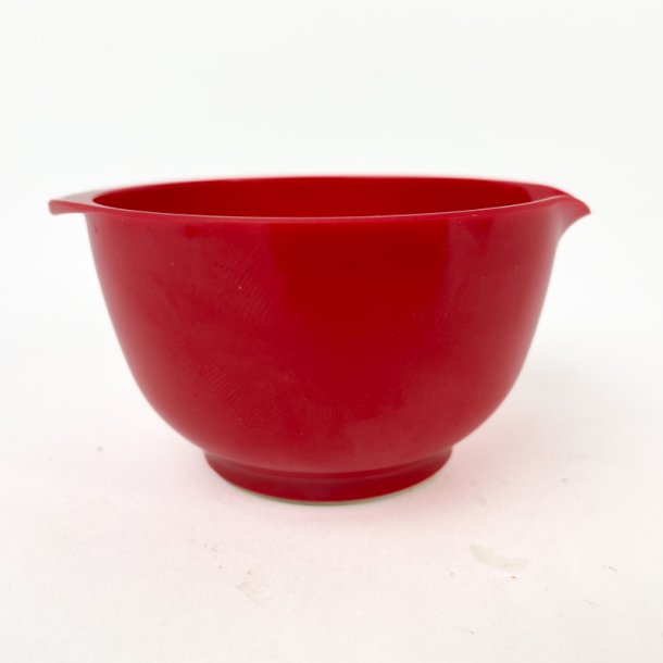 Retro rote Rosti Rhrschssel