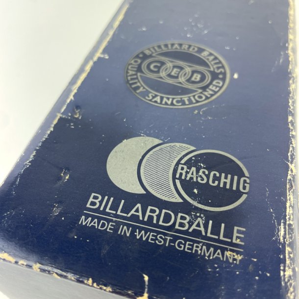 Vintage Raschig Billardkugeln  drei Stck