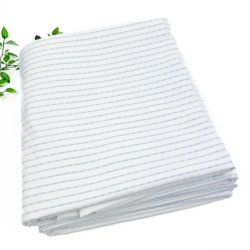 To s�t bl�stribet vintage senget�j