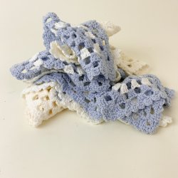 Hklede mellemlgsservietter - 12 stk 