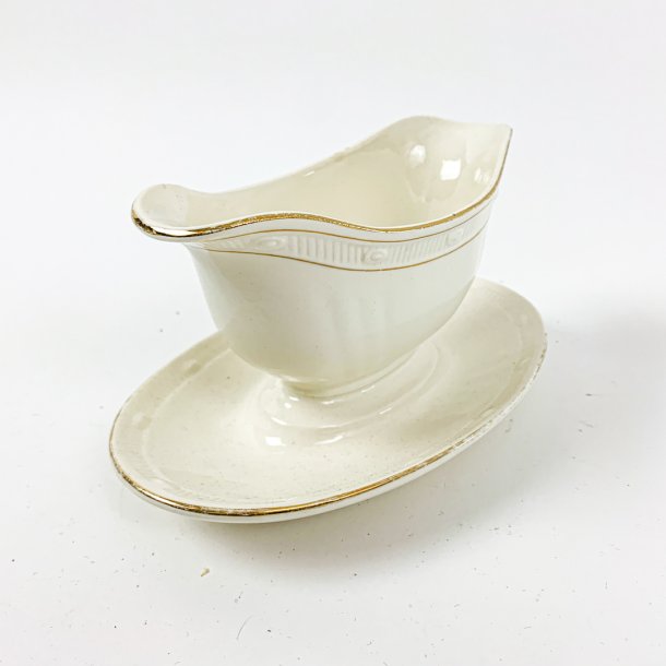 Sauceskl - Hvid med guld, Villeroy &amp; Boch.