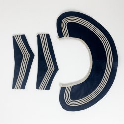 Gammel s�mandkrave og manchetter - dreng