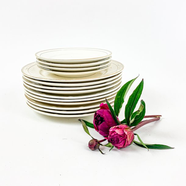 Brotteller - Wei mit Gold, Villeroy &amp; Boch