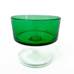 Gr�nt retro dessertglas