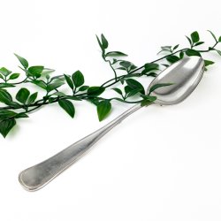 Spiseske, Dobbeltriflet s�lvplet Cohr