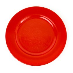 R�d retro Rosti tallerken