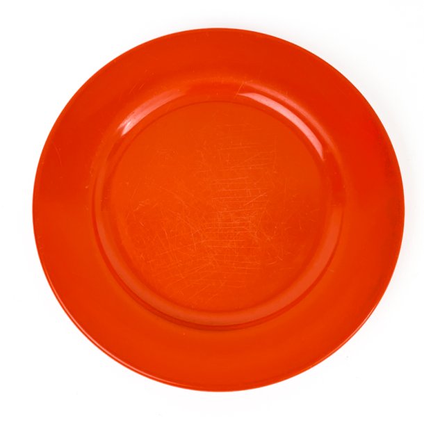 Orange retro Rosti tallerken