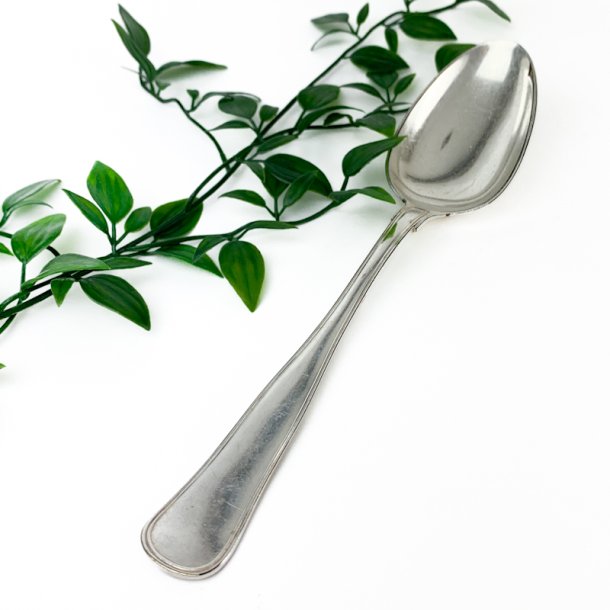 Spiseske, Dobbeltriflet s�lvplet Cohr