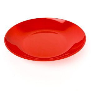 R�d retro Rosti dyb tallerken