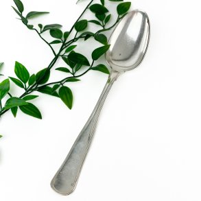 Spiseske, Dobbeltriflet s�lvplet Cohr